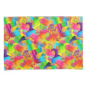 CKC Popsicle Swirls, Yellow PILLOW HOESJE SET Kussensloop (Voorkant-Rechts)