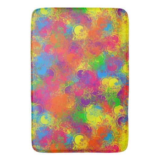 CKC-Verf kan flesjes-Grote Waaier van de Bath Badmat (Voorkant Verticaal)