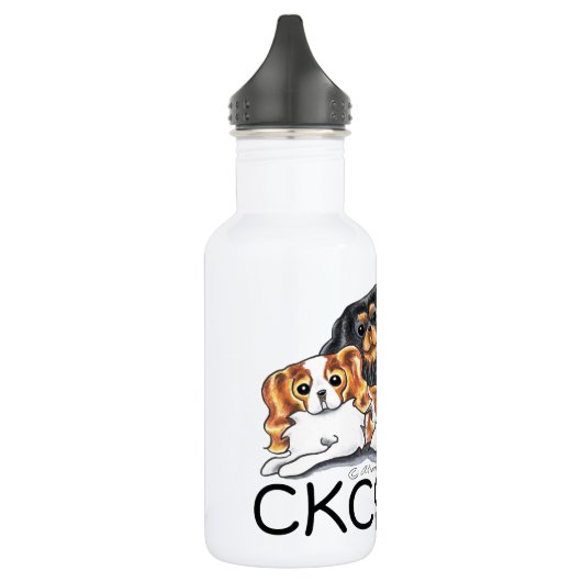 CKCS Lover Waterfles (Links)