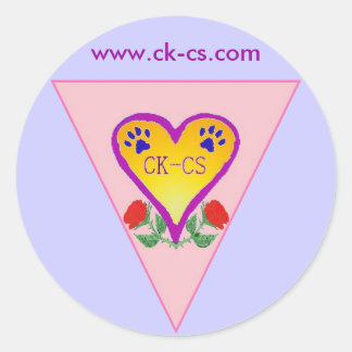 ckcs ontwerp logo KMF ronde sticker