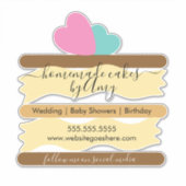 Cke Slice Logo Bakery Business Car Decal Sticker (Voorkant)