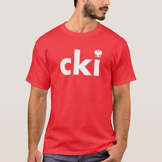 CKI Poolse achternaam Tshirt (Voorkant)