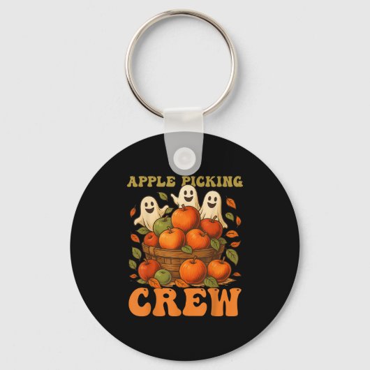 Cking Crew Cking Squad Cute Boo Halloween  Sleutelhanger (Voorkant)