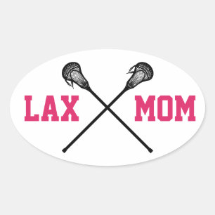 CKL "Lax Mom" Ovale Sticker