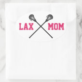 CKL "Lax Mom" Ovale Sticker (Tas)