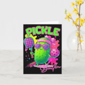 Ckle Ballin Cute Ckleball Women Girls Ckleball Lov Kaart (Gele Bloem)