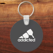 Ckleball Addicted Funny Ckleball  Sleutelhanger (Voorkant)