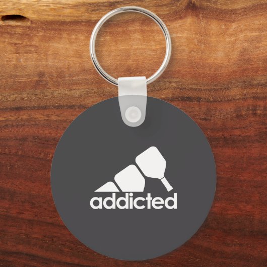 Ckleball Addicted Funny Ckleball Sleutelhanger (Voorkant)