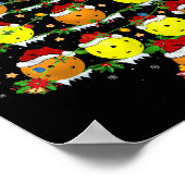 Ckleball Christmas Tree Lights Funny Srts Player X Poster (Hoek)