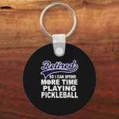Ckleball Funny Retirement Quote  Sleutelhanger (Voorkant)