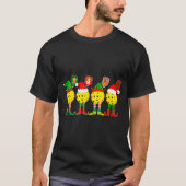 Ckleball Players Christmas Holiday Merry Christmas T-shirt (Voorkant)
