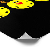 Ckleball Santa Snowman Reindeer Christmas Ornament Poster (Hoek)