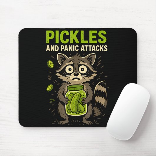 Ckles And Panic Attacks Raccoon Trash Panda Funny  Muismat (Met muis)