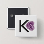 CKR-pen Vierkante Button 5,1 Cm (Voorkant /achterkant)