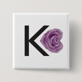 CKR-pen Vierkante Button 5,1 Cm (Voorkant)