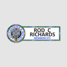 CKS naam badge voor ROD C RICHARDS