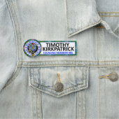 CKS NAAMBADGE - #005 Timothy Kirkpatrick Naamplaatje (In situ)