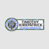 CKS NAME BADGE - #005 Timothy Kirkpatrick  (Voorkant)