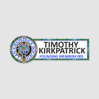 CKS NAME BADGE - #005 Timothy Kirkpatrick 