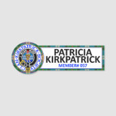 CKS NAME BADGE - #057 Patricia Kirkpatrick (Voorkant)