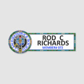 CKS Name Badge for ROD C RICHARDS (Voorkant)