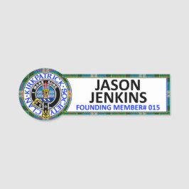 CKS NAMEBADGE voor Jason Jenkins Naamplaatje