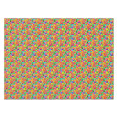 CKS-Populaire cirkels, geel-52x70 KATOENTABLETTE Tafelkleed (Voorkant (Horizontaal))