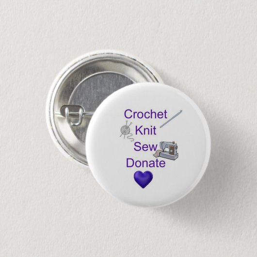 CKSD-toets Ronde Button 3,2 Cm (Voorkant /achterkant)