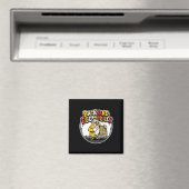 Ckyard Eier Dealer Grappig Kip Design  Magneet (Insitu (Vaatwasser))