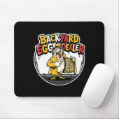 Ckyard Eier Dealer Grappig Kip Design Muismat (Met muis)