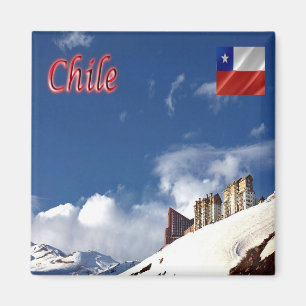 CL016 CHILE, Valle Nevado, Amerika, Fridge Magneet