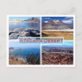 CL Atacama Desert - Groene lagune - Salar de Talar Briefkaart (Voorkant)