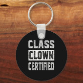 CL Clown gecertificeerd Motivatie docent student Sleutelhanger (Voorkant)