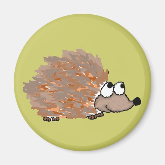 CL- Grappige Hedgehog Magnet (Voorkant)