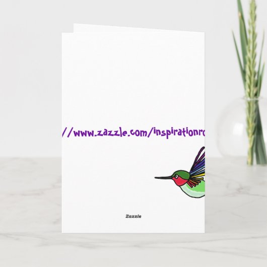 CL- Just Ducky Verjaardag Kaart (Achterkant)