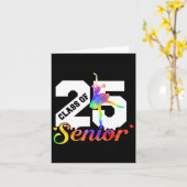 CL of 2025 Dance Senior 2025 Afstuderen Afstuderen Kaart (Gele Bloem)