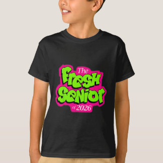 Cl Of 2026 Fresh Senior 90s Tv Style Retro Graduat T-shirt