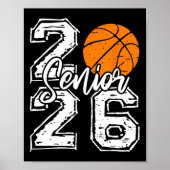 Cl Of 2026 Sketll Senior 2026 Ck To School Funny Poster (Voorkant)