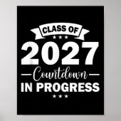 Cl Of 2027 Countdown In Progress Fun First Day Jun Poster (Voorkant)