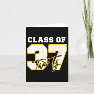 CL of 2037 Pre-K to Afstuderen Back 2 School Grow Kaart