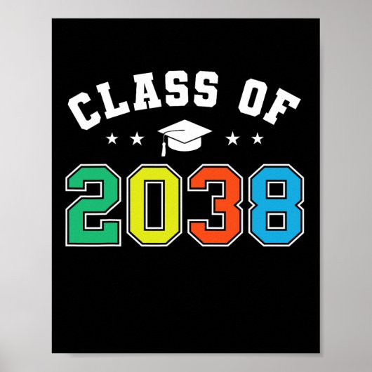 CL of 2038 Grow With Me Funny Kindergarten Terug n Poster (Voorkant)