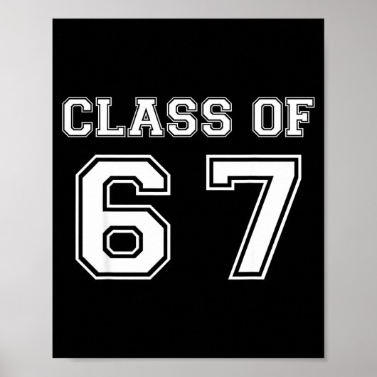 Cl Of Six Seven Meme 6 7 Gen Alpha  Poster (Voorkant)