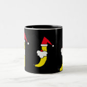 CL- Santa Banana Black Coffee Mok (Center)
