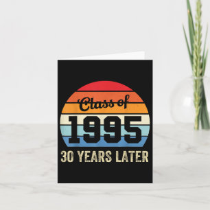 CL van 1995 30 jaar later reünie 30e Gra Kaart