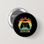 CL van 2021 Schattige Afstuderen Gift Videogame 1 Ronde Button 5,7 Cm (Voorkant /achterkant)