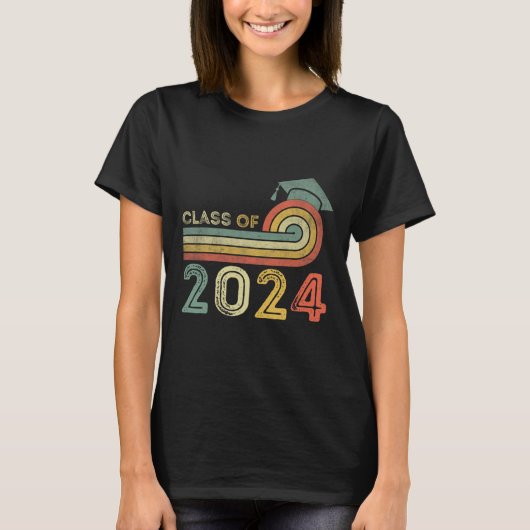 CL van 2024 Afstuderen Senior 2024 T-shirt (Voorkant)