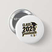 CL van 2025 Afstuderen 2025 _1 Ronde Button 5,7 Cm (Voorkant /achterkant)