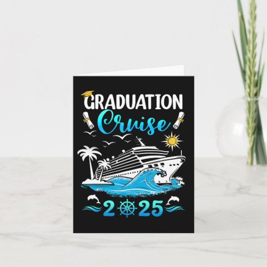 CL van 2025 Afstuderen Cruise Senior Afgestudeerde Kaart (Voorkant)