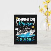 CL van 2025 Afstuderen Cruise Senior Afgestudeerde Kaart (Gele Bloem)