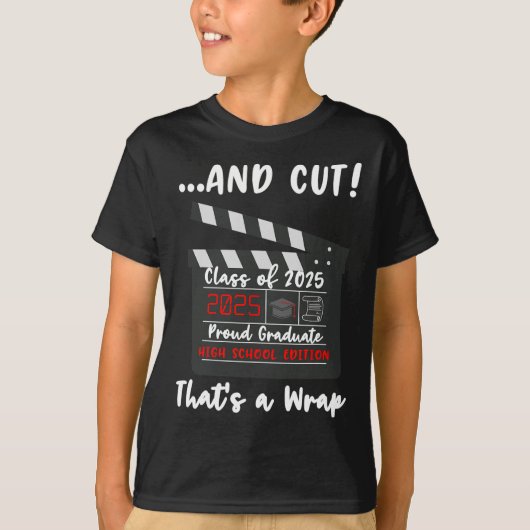 CL van 2025 Afstuderen Grappig Afstuderen quote ho T-shirt (Voorkant)